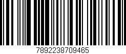 Código de barras (EAN, GTIN, SKU, ISBN): '7892238709465'