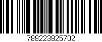 Código de barras (EAN, GTIN, SKU, ISBN): '789223925702'