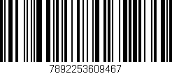 Código de barras (EAN, GTIN, SKU, ISBN): '7892253609467'