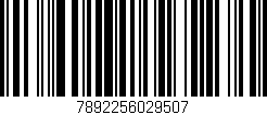 Código de barras (EAN, GTIN, SKU, ISBN): '7892256029507'