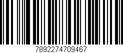 Código de barras (EAN, GTIN, SKU, ISBN): '7892274709467'