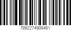 Código de barras (EAN, GTIN, SKU, ISBN): '7892274909461'