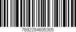 Código de barras (EAN, GTIN, SKU, ISBN): '7892294605305'