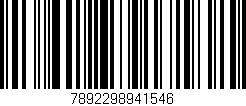 Código de barras (EAN, GTIN, SKU, ISBN): '7892298941546'