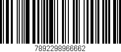 Código de barras (EAN, GTIN, SKU, ISBN): '7892298966662'