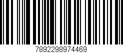 Código de barras (EAN, GTIN, SKU, ISBN): '7892298974469'