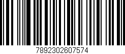 Código de barras (EAN, GTIN, SKU, ISBN): '7892302607574'
