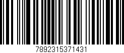 Código de barras (EAN, GTIN, SKU, ISBN): '7892315371431'