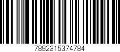 Código de barras (EAN, GTIN, SKU, ISBN): '7892315374784'