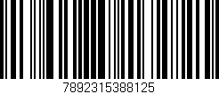 Código de barras (EAN, GTIN, SKU, ISBN): '7892315388125'