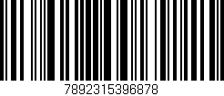 Código de barras (EAN, GTIN, SKU, ISBN): '7892315396878'