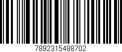 Código de barras (EAN, GTIN, SKU, ISBN): '7892315488702'