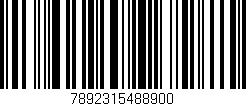 Código de barras (EAN, GTIN, SKU, ISBN): '7892315488900'