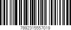 Código de barras (EAN, GTIN, SKU, ISBN): '7892315557019'