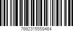 Código de barras (EAN, GTIN, SKU, ISBN): '7892315559464'