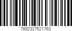 Código de barras (EAN, GTIN, SKU, ISBN): '7892327521763'