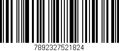 Código de barras (EAN, GTIN, SKU, ISBN): '7892327521824'