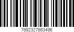Código de barras (EAN, GTIN, SKU, ISBN): '7892327883496'