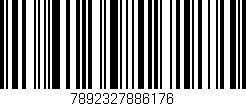 Código de barras (EAN, GTIN, SKU, ISBN): '7892327886176'