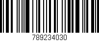 Código de barras (EAN, GTIN, SKU, ISBN): '789234030'