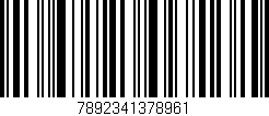 Código de barras (EAN, GTIN, SKU, ISBN): '7892341378961'