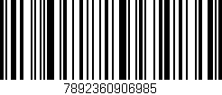 Código de barras (EAN, GTIN, SKU, ISBN): '7892360906985'