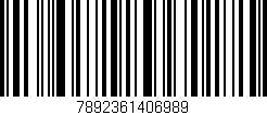 Código de barras (EAN, GTIN, SKU, ISBN): '7892361406989'