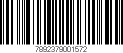 Código de barras (EAN, GTIN, SKU, ISBN): '7892379001572'
