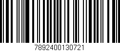 Código de barras (EAN, GTIN, SKU, ISBN): '7892400130721'
