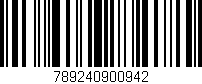 Código de barras (EAN, GTIN, SKU, ISBN): '789240900942'