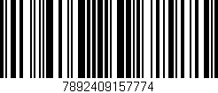Código de barras (EAN, GTIN, SKU, ISBN): '7892409157774'
