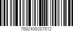 Código de barras (EAN, GTIN, SKU, ISBN): '7892409207912'