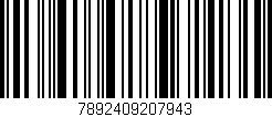 Código de barras (EAN, GTIN, SKU, ISBN): '7892409207943'