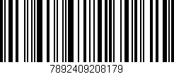 Código de barras (EAN, GTIN, SKU, ISBN): '7892409208179'
