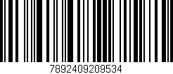 Código de barras (EAN, GTIN, SKU, ISBN): '7892409209534'