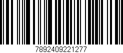 Código de barras (EAN, GTIN, SKU, ISBN): '7892409221277'