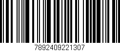 Código de barras (EAN, GTIN, SKU, ISBN): '7892409221307'
