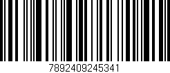 Código de barras (EAN, GTIN, SKU, ISBN): '7892409245341'