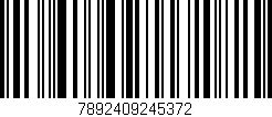 Código de barras (EAN, GTIN, SKU, ISBN): '7892409245372'