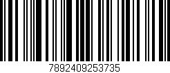 Código de barras (EAN, GTIN, SKU, ISBN): '7892409253735'