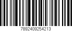 Código de barras (EAN, GTIN, SKU, ISBN): '7892409254213'