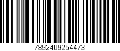 Código de barras (EAN, GTIN, SKU, ISBN): '7892409254473'