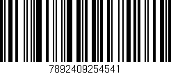 Código de barras (EAN, GTIN, SKU, ISBN): '7892409254541'