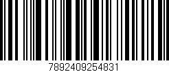 Código de barras (EAN, GTIN, SKU, ISBN): '7892409254831'