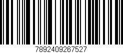 Código de barras (EAN, GTIN, SKU, ISBN): '7892409267527'