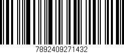 Código de barras (EAN, GTIN, SKU, ISBN): '7892409271432'