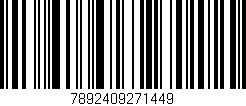 Código de barras (EAN, GTIN, SKU, ISBN): '7892409271449'