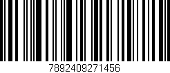 Código de barras (EAN, GTIN, SKU, ISBN): '7892409271456'