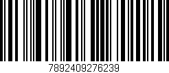 Código de barras (EAN, GTIN, SKU, ISBN): '7892409276239'