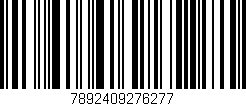 Código de barras (EAN, GTIN, SKU, ISBN): '7892409276277'